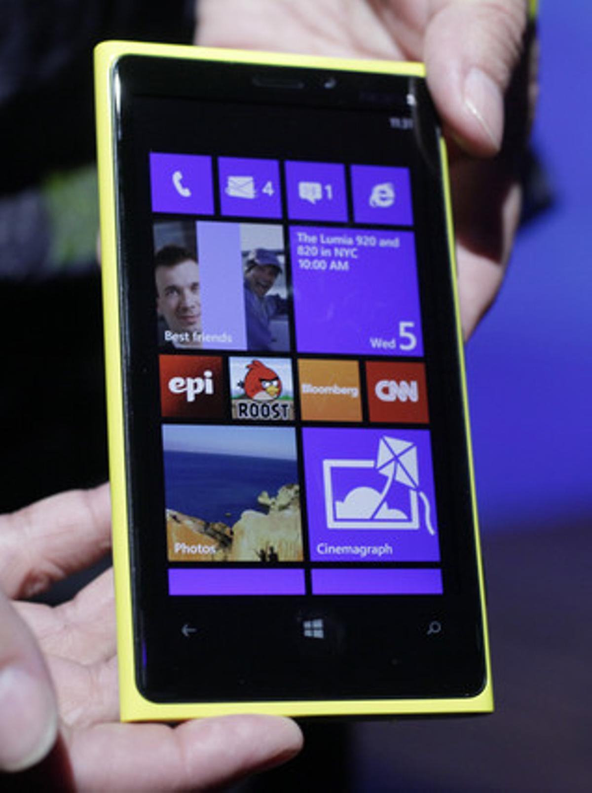 El Nokia Lumia 920. El Nokia Lumia 920.