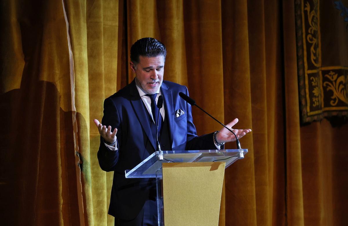 Boro Peiró, durante su intervención