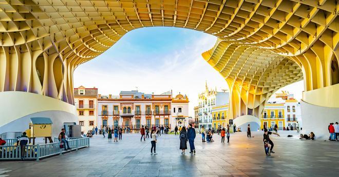 Las setas de Sevilla se han convertido en un imprescindible en la ciudad.