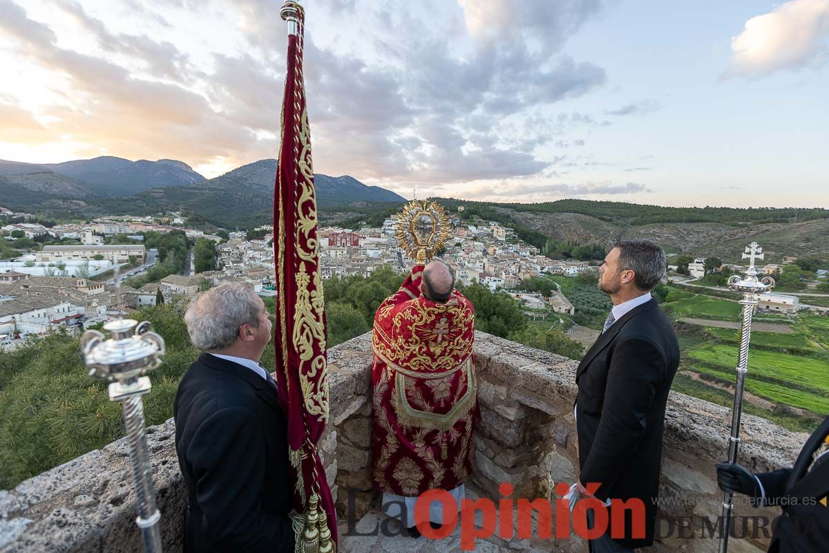 Procesión de subida a la Basílica en las Fiestas de Caravaca