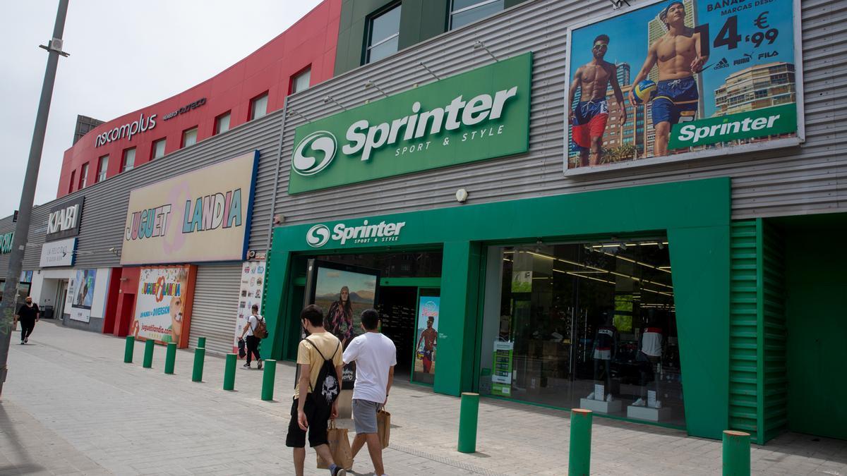 Una de las tiendas de Sprinter en Alicante.
