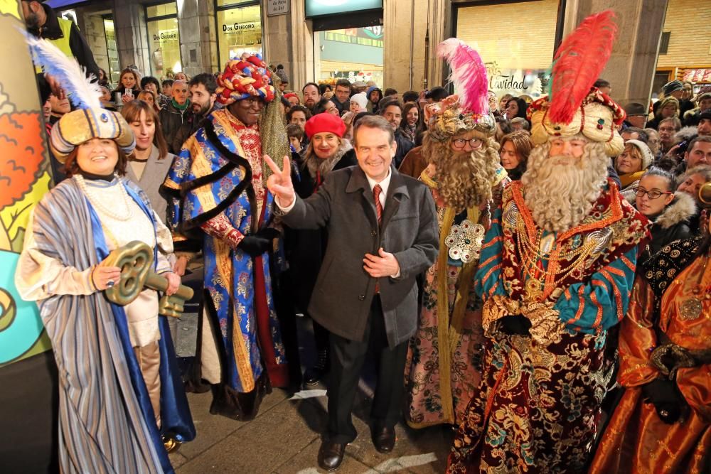 Las imágenes de la Cabalgata de Reyes de Vigo 2019