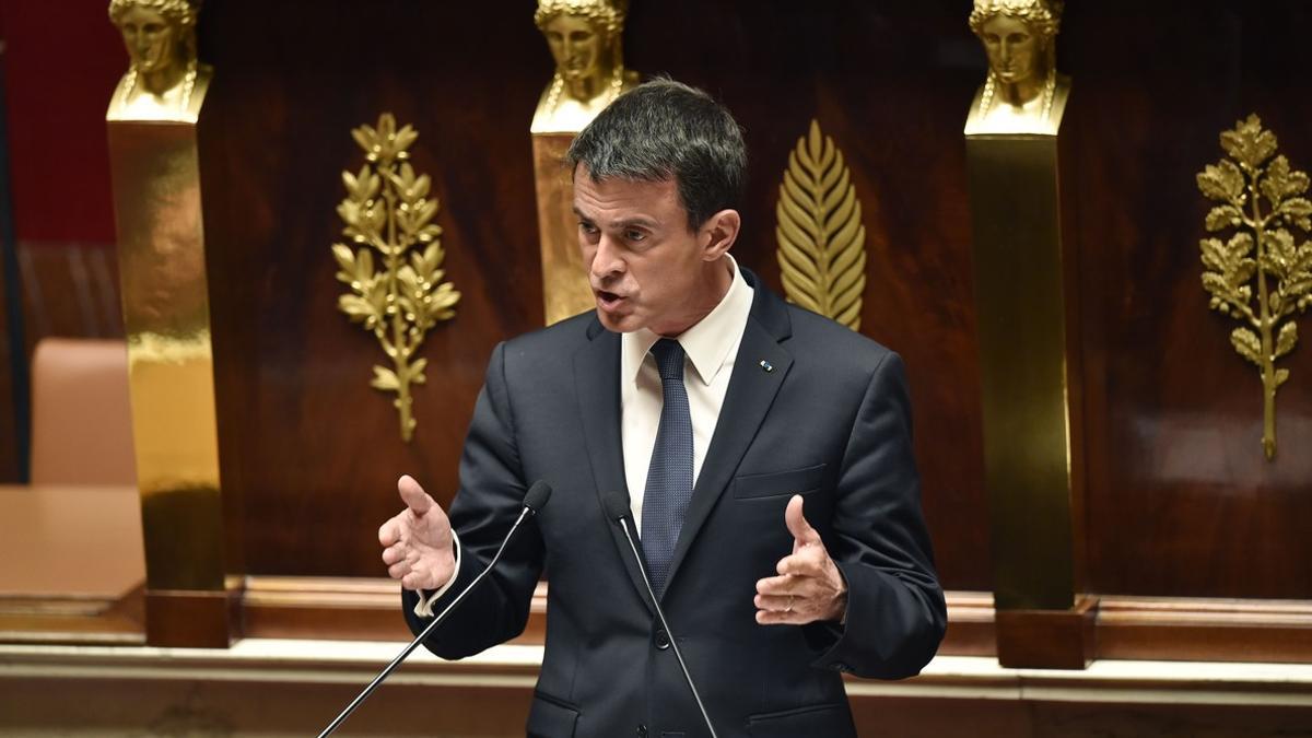 El primer ministro, Manuel Valls.