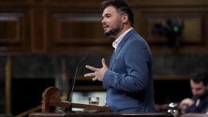 Comparecencia, a petición propia, del presidente del Gobierno, Pedro Sánchez, para informar del Consejo Europeo extraordinario de los días 30 y 31 de mayo de 2022, entre otros. Intervención de Gabriel Rufián, ERC. 