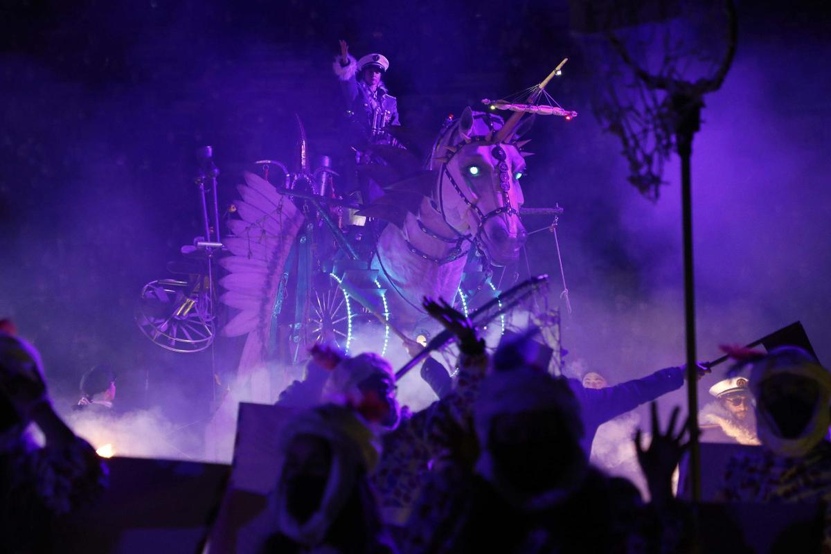 La Cabalgata de Reyes en la Plaza de Toros