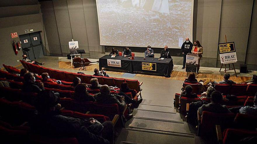 L&#039;entrega del premi, dijous al Teatre Mundial.