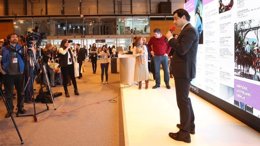 Presentación de Alcoy en Fitur 2019.