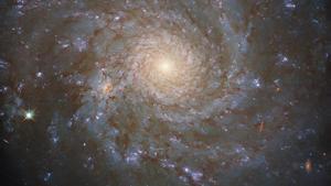 Galaxia espiral NGC 4571 captada por el telescopio Hubble