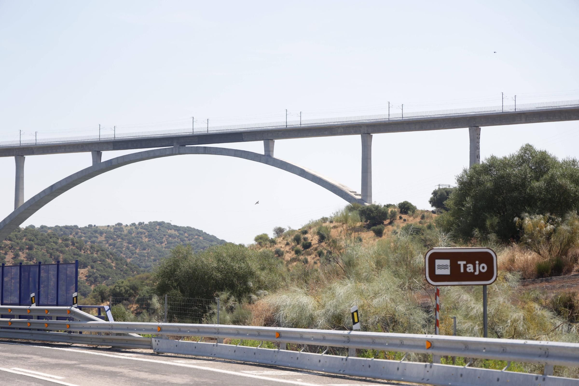 El viaducto sobre el Tajo de Cáceres