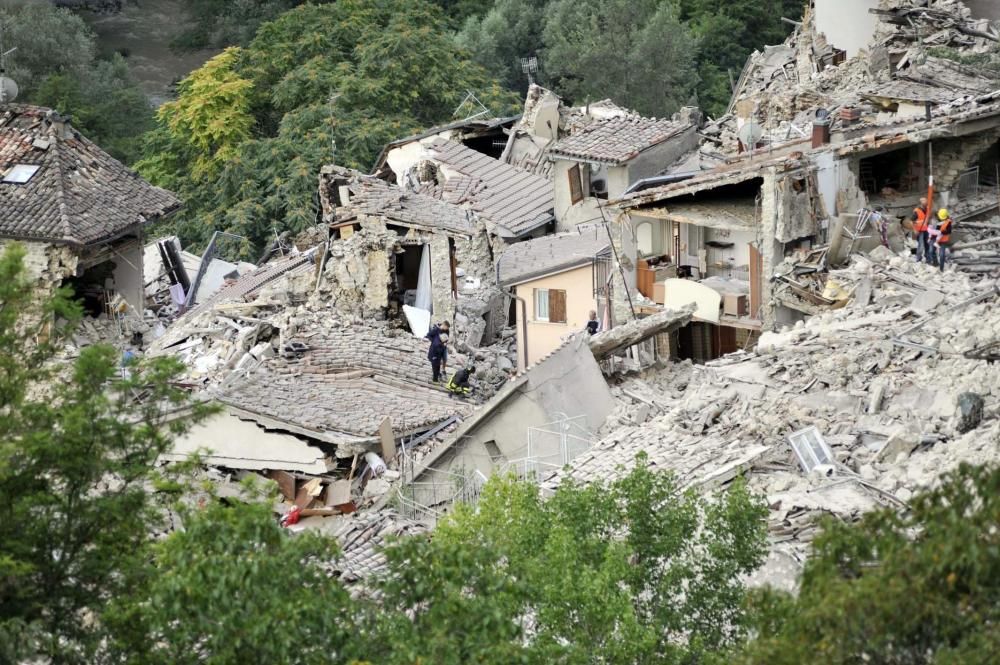 Terremoto en el centro de Italia