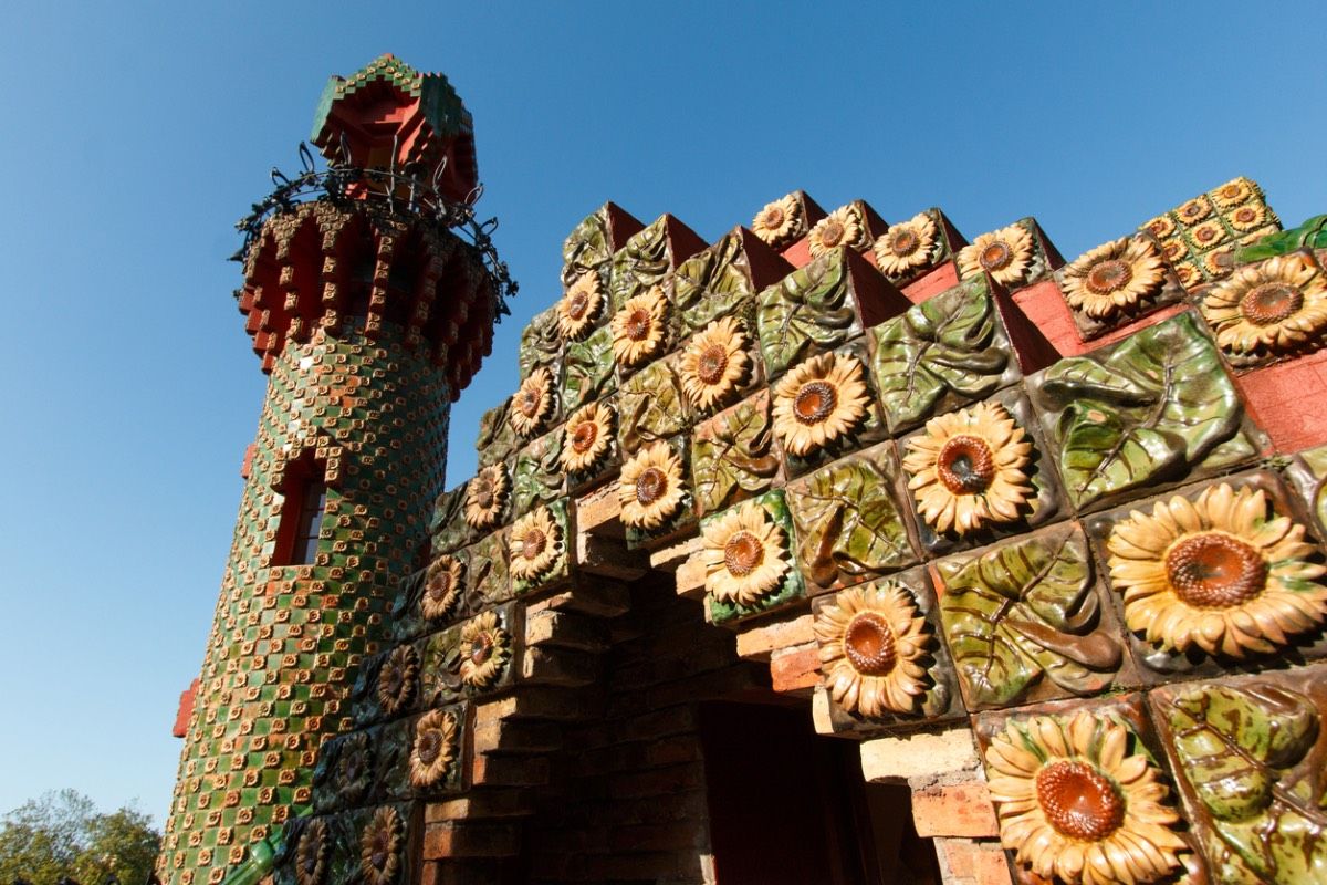 'El Capricho de Gaudí' en la localidad de Comillas (Cantabria)