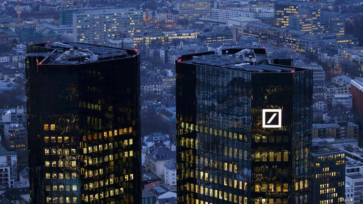 Sede central del Deutsche Bank en Fráncfort, Alemania.