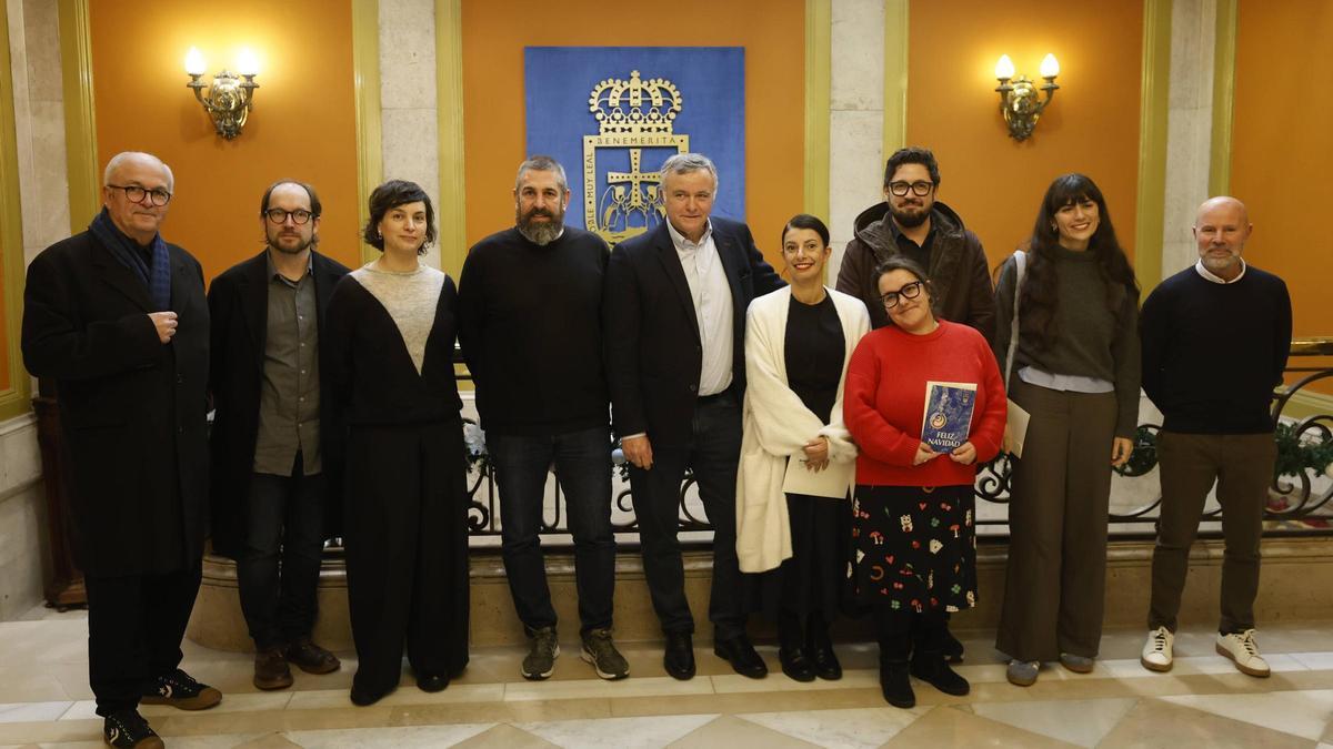 Equipo redactor del dosier de la candidatura de Oviedo a Capital Europea de la Cultura 2031.