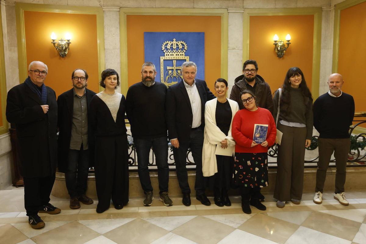 Equipo redactor del dosier de la candidatura de Oviedo a Capital Europea de la Cultura 2031.