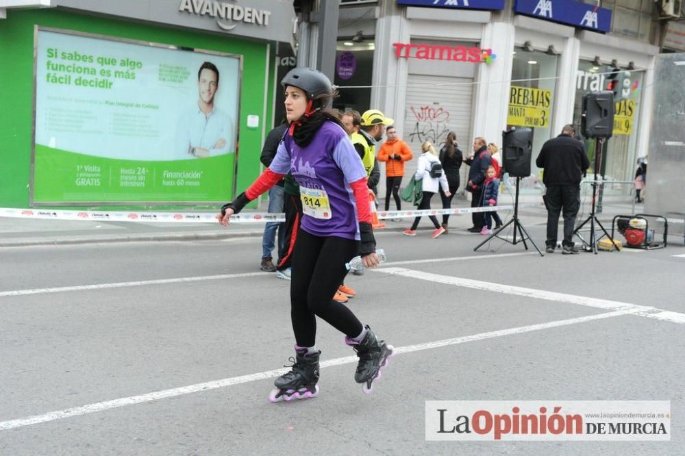 Murcia Maratón y 10 k. Paso por la Gran Vía