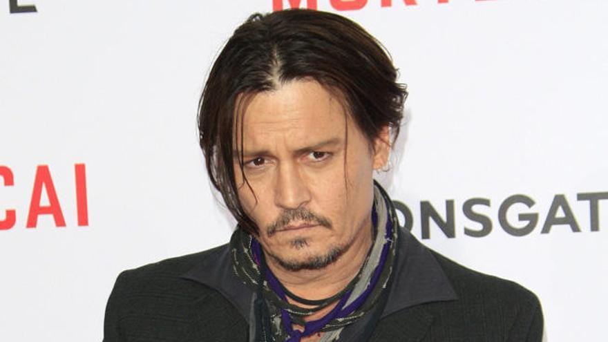 El actor Johnny Depp.