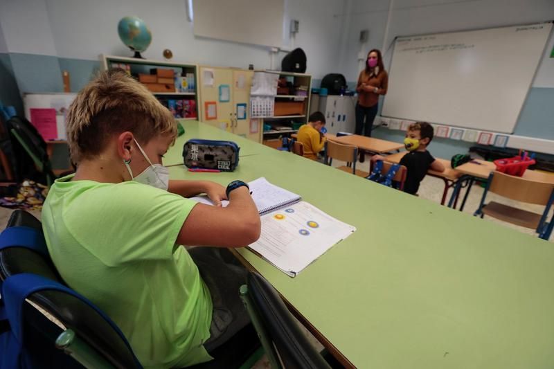 Última escuela rural de los caseríos de Anaga, en Roque Negro