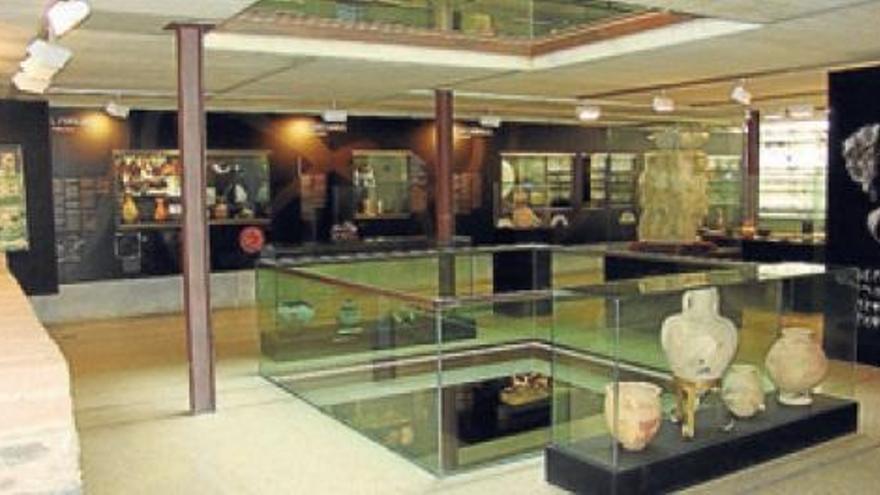 Sala de arte ibérico del Mueso Arqueológico.