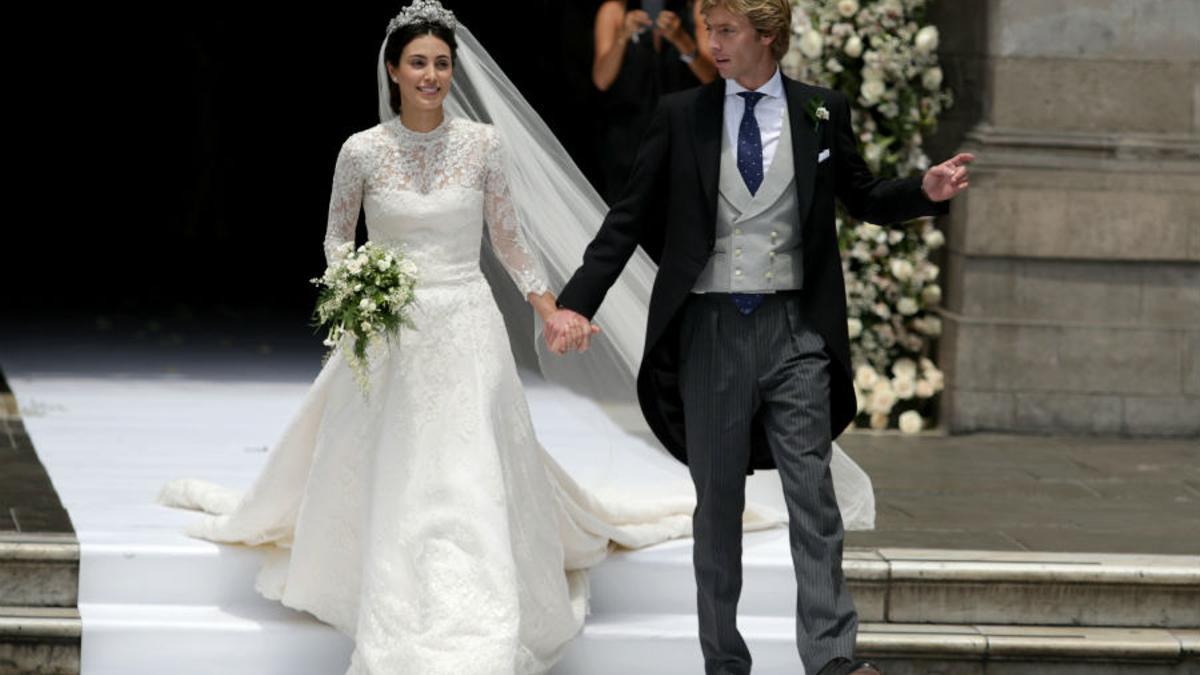 Alessandra de Osma y Christian de Hannover en su boda celebrada en Perú