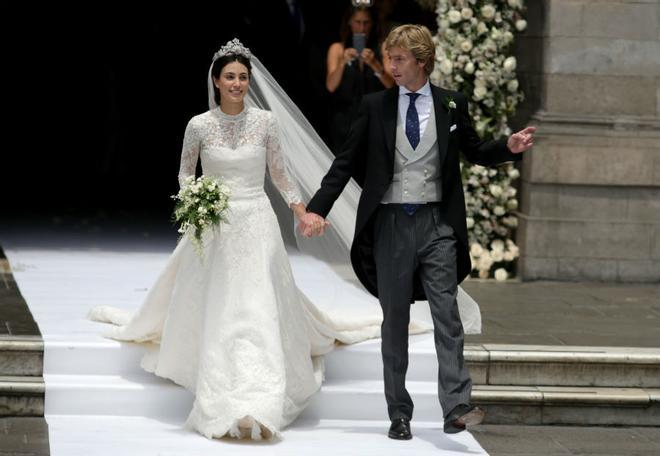 Alessandra de Osma y Christian de Hannover en su boda celebrada en Perú