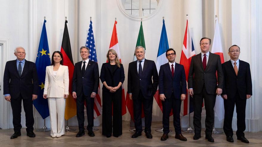 Els ministres d'Exteriors del G7 i l'Alt Representant de Política Exterior de la UE