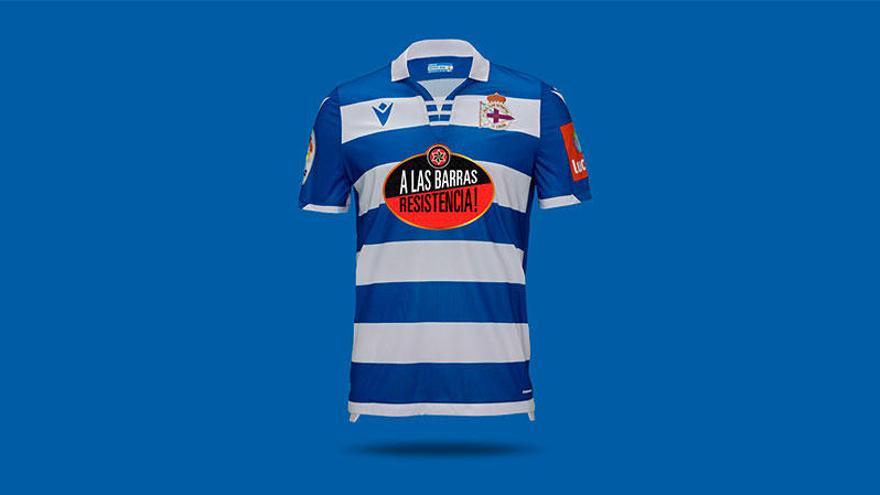 Dépor y Estrella Galicia  homenajean en la camiseta a la hostelería