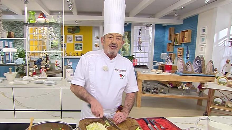 Karlos Arguiñano revela qué hace con la comida que cocina en el programa &#039;Cocina abierta&#039; de Antena 3