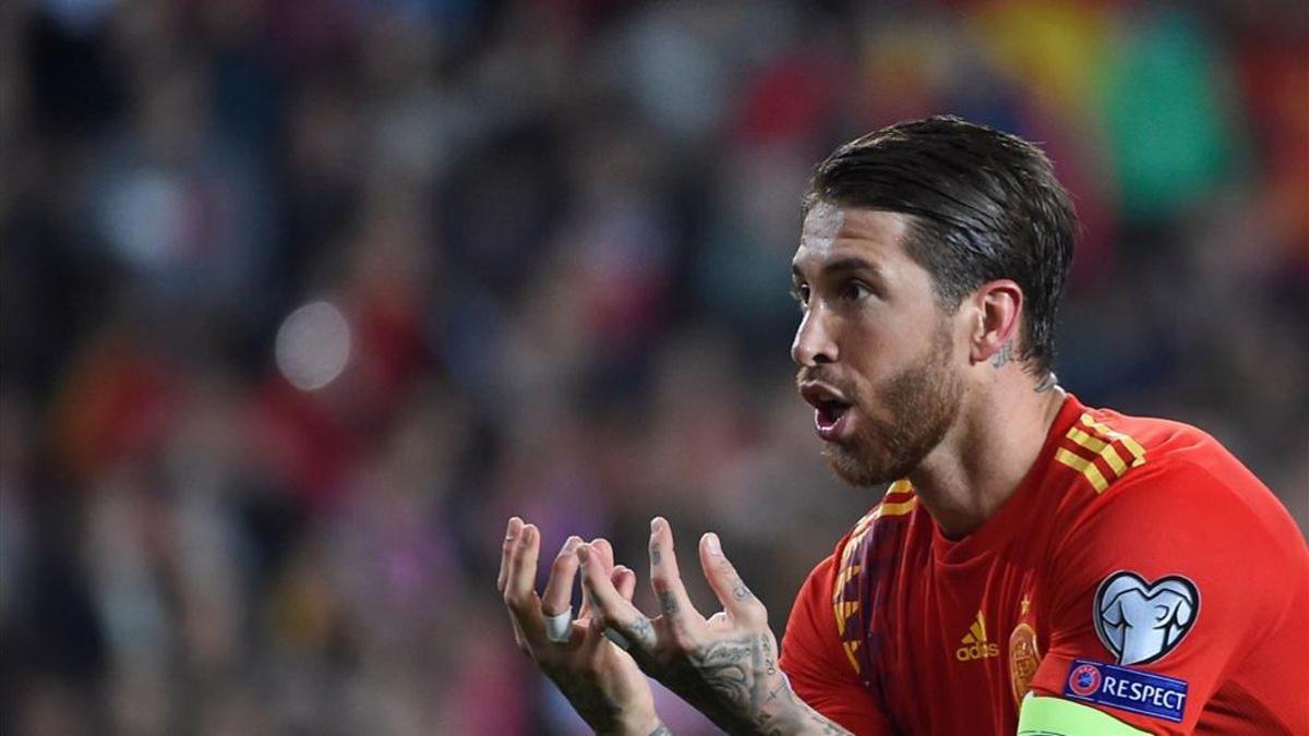 Sergio Ramos, pieza clave para Luis Enrique en la selección