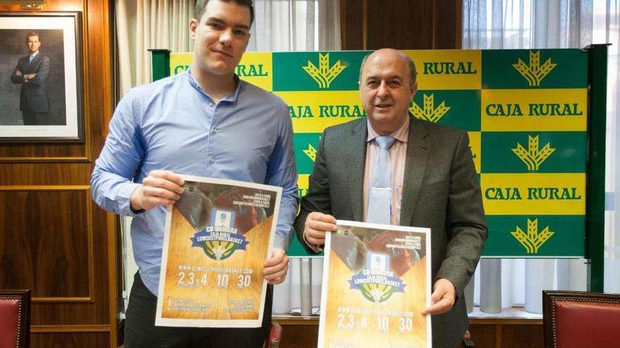 Imagen de la presentación de la actividad por parte de CB Zamora y Caja Rural.