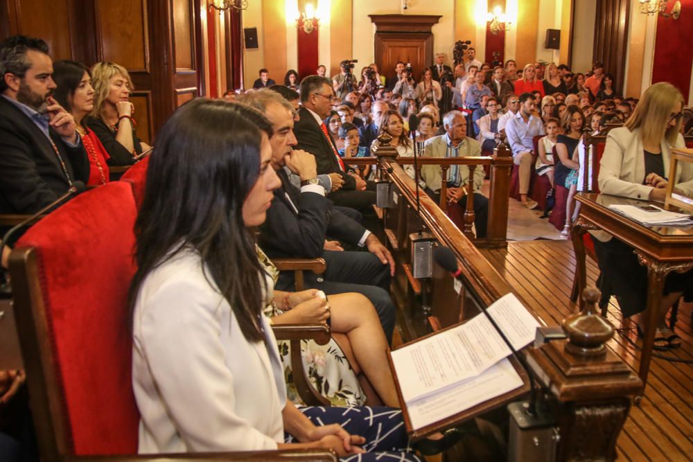 Investidura de Toni Francés como alcalde de Alcoy.