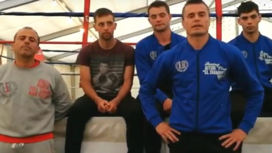 &quot;Todos somos Germán&quot;: El mundo del boxeo y el deporte de contacto manda fuerzas al agredido de Fomento con un emotivo vídeo