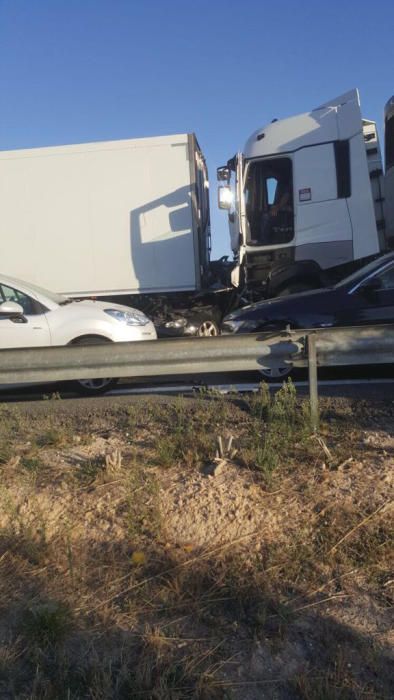 Grave accidente en Sangonera la Seca