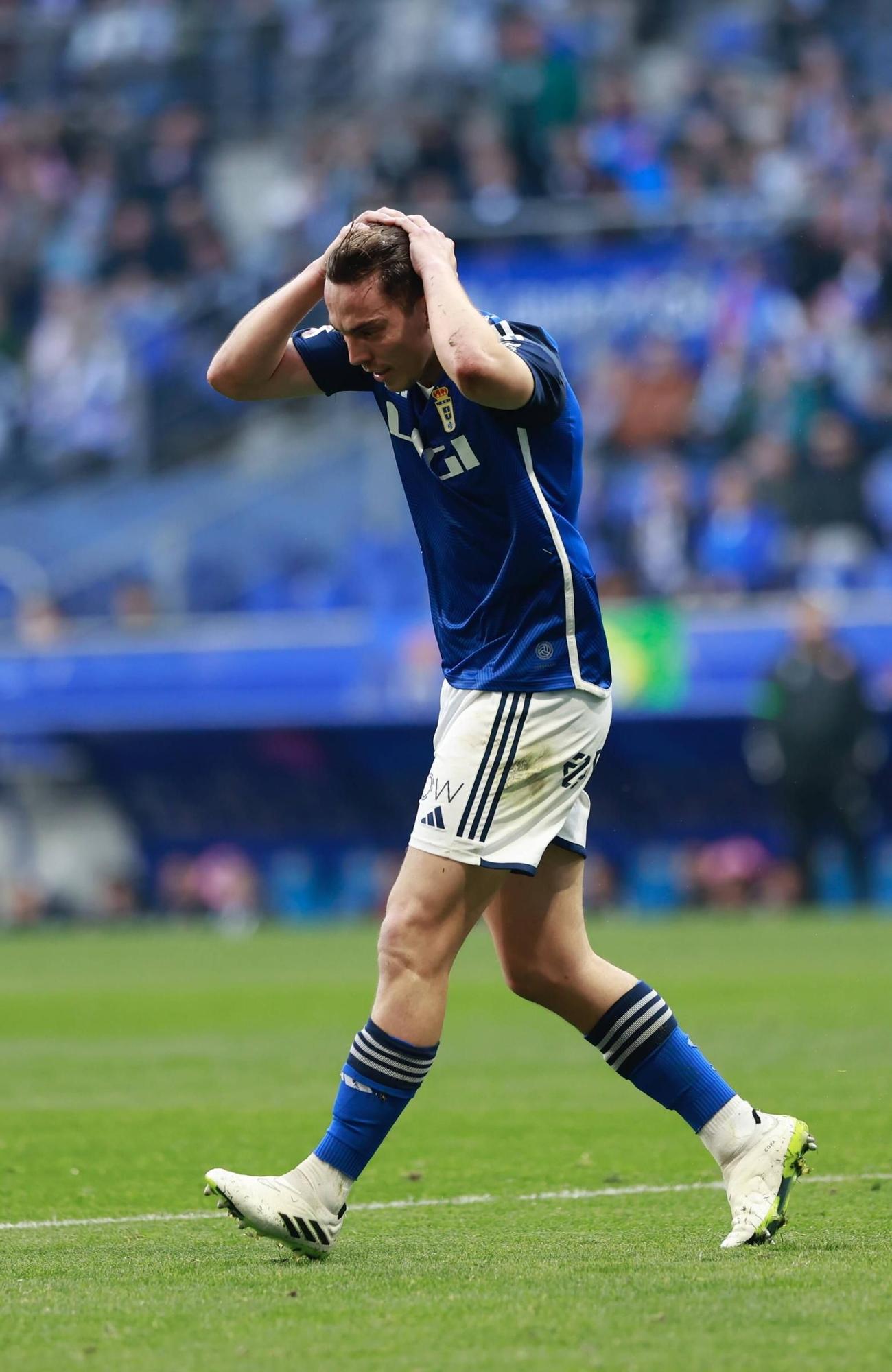 Así fue el partido entre el Real Oviedo y el Eldense