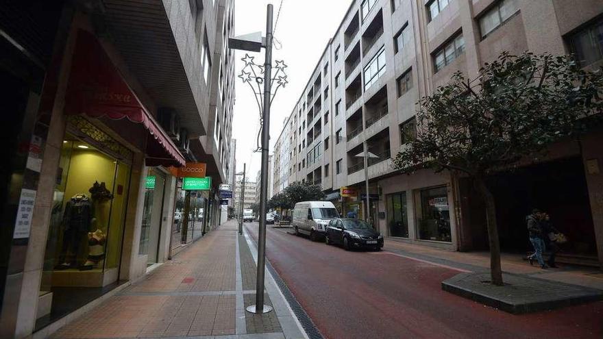 Vista de la calle Cruz Gallástegui desde Sagasta. // Gustavo Santos