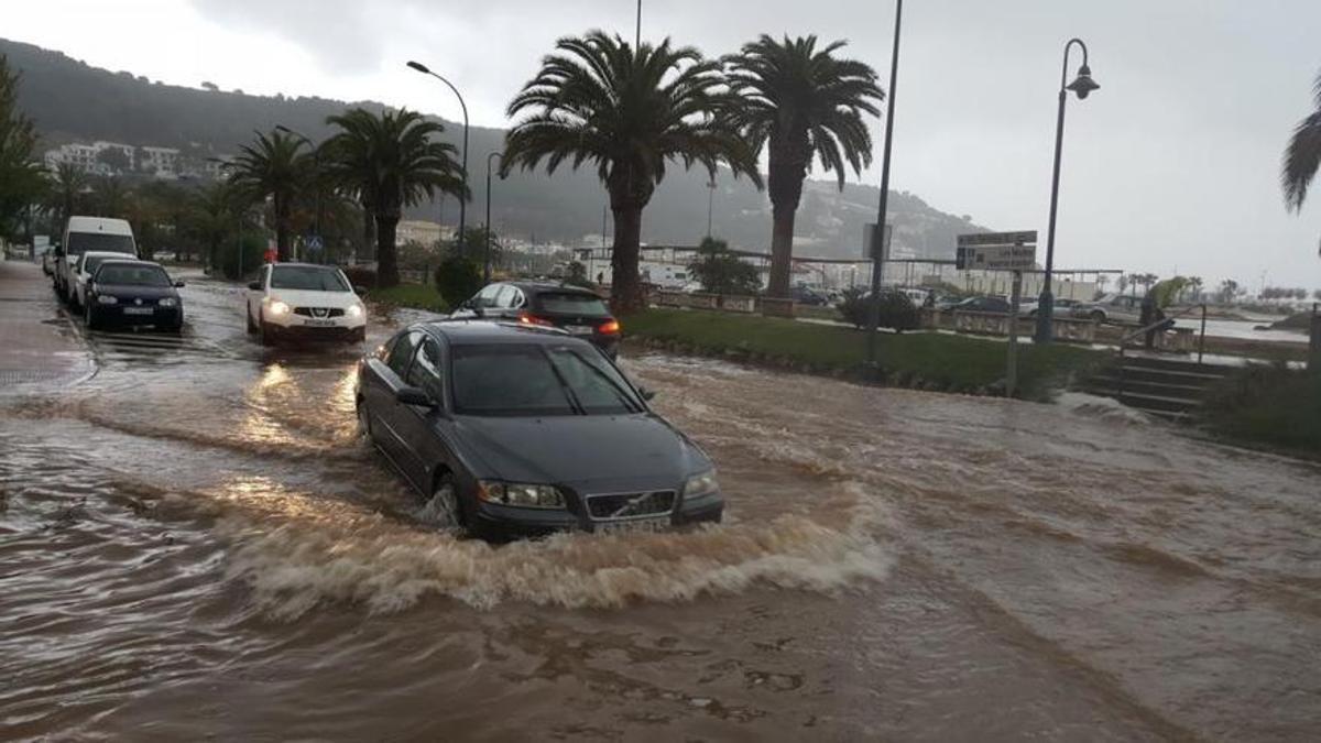 Una imatge d'arxiu d'inundacions.