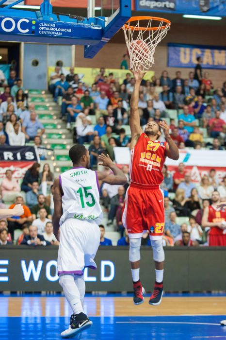 El equipo cajista no aprovecha la ausencia de la estrella del UCAM, Facundo Campazzo, y se coloca con balance negativo en la Eurocup (1-2)