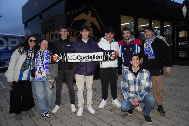 El ambiente en la previa del CD Castellón-Deportivo de la Coruña