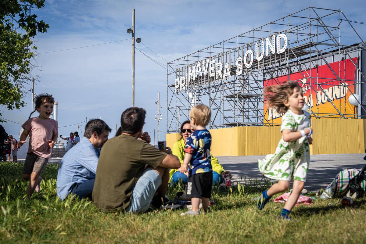 Ambiente en la jornada inaugural del Primavera Sound.