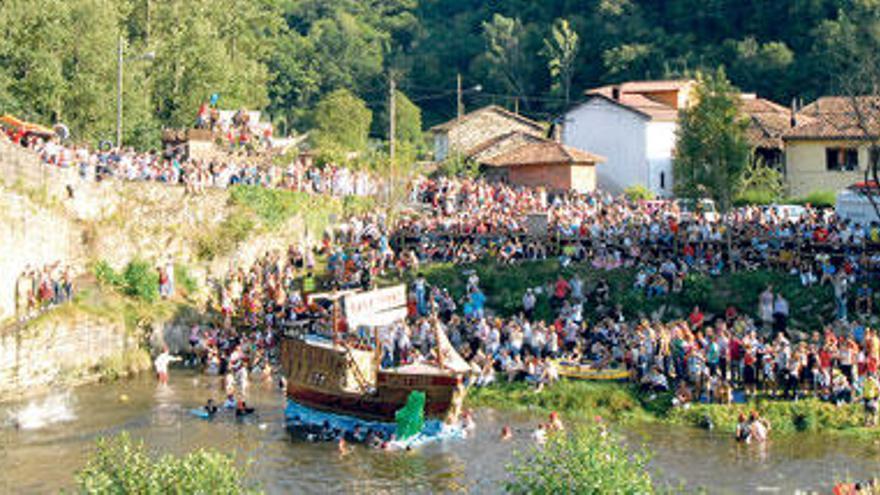 El Nalón se fue de fiesta en Laviana