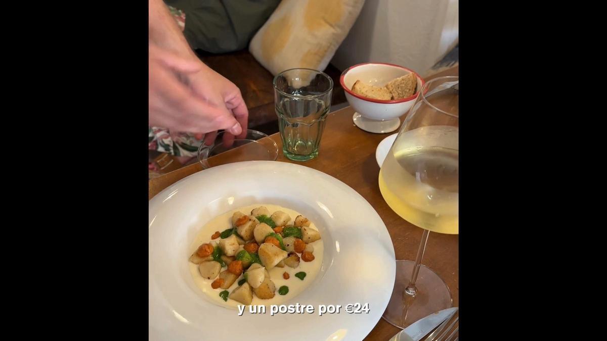 Vida meva, el restaurante de menú semanal preferido por los cocineros de Mallorca