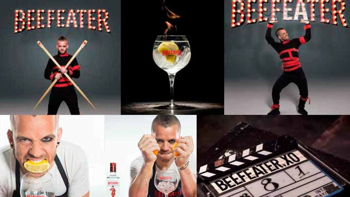 Beefeater reta a David Muñoz a romper con el universo de lo líquido