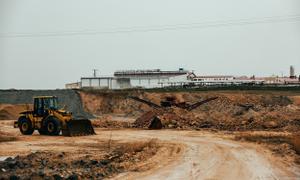 Obras de ampliación de una industria cárnica especializada en cochinillo, en Tabladillo, Segovia. 