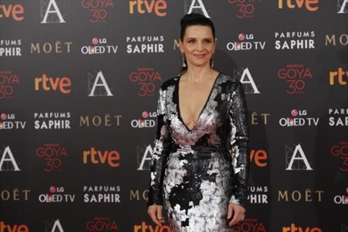 Juliette Binoche.