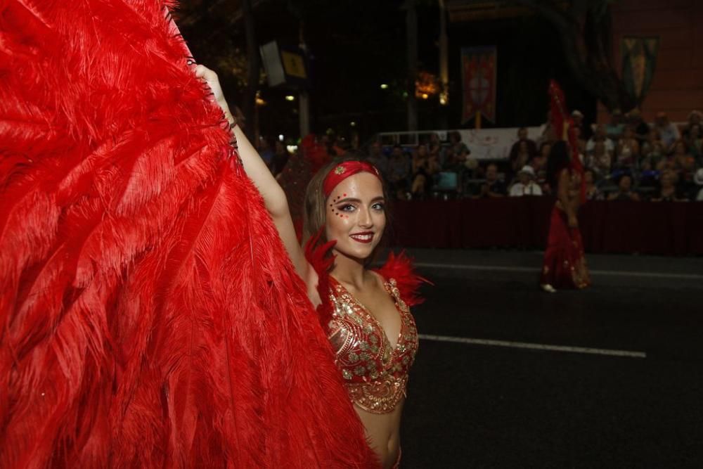 Desfile de Moros y Cristianos en Murcia