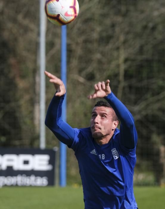 Entrenamiento del Oviedo