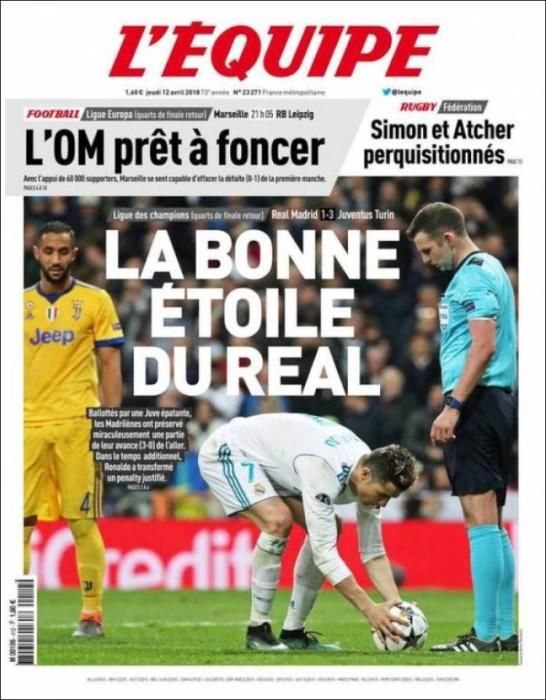 Portadas deportivas 12 de abril de 2018