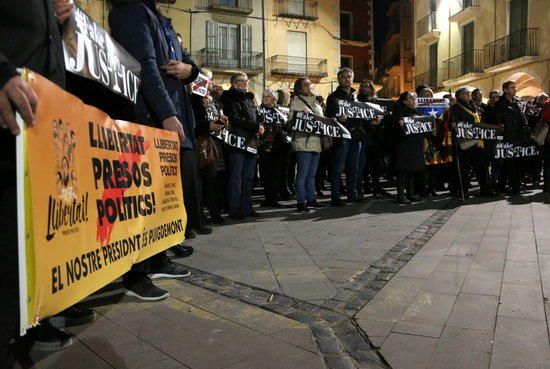 Manifestació a Figueres contra el Judici de l''1-O