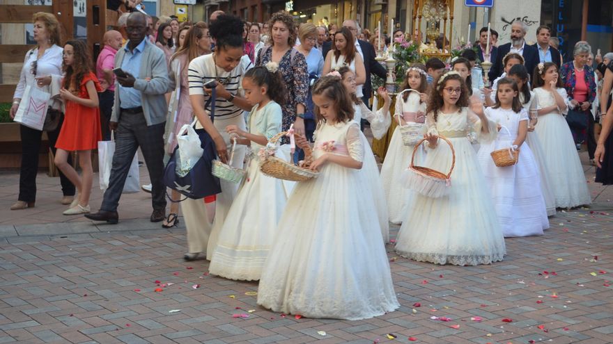 La procesión del Corpus de Benavente en imágenes