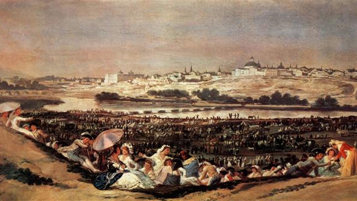 Vista de la pradera de San Isidro.
