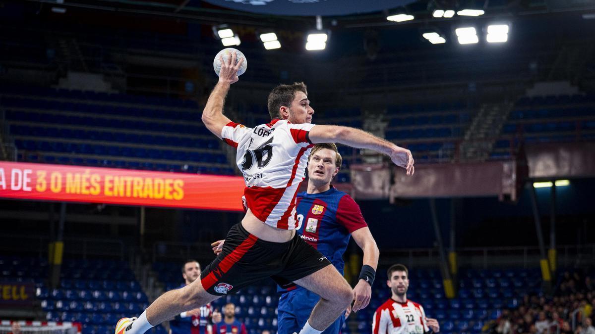 Partido del Fertiberia contra el Barça